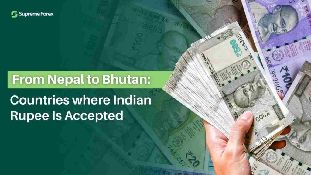 Countries where Indian Rupee is accepted