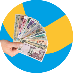 Mauritian rupee currency notes