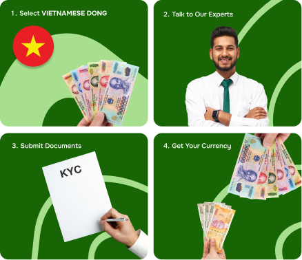 how to exchange veitnam currency in india