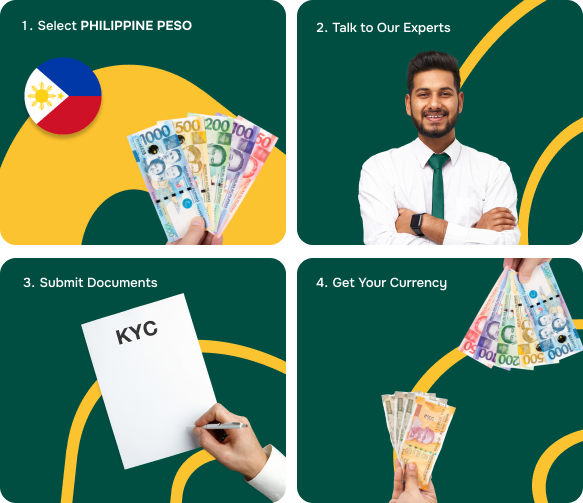 how to exchange Philipine peso in india