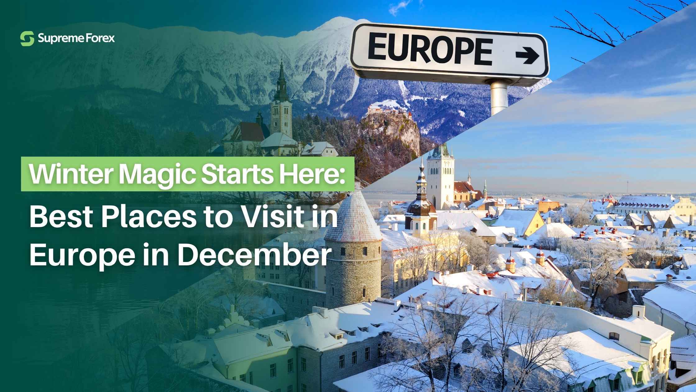 Best places to visit in Europe in December